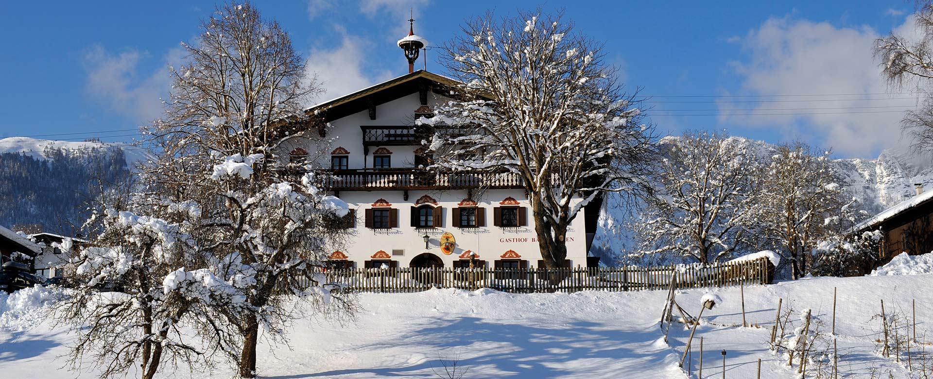 Ein herzliches Grüß Gott im Hotel Gasthof Baumgarten Angerberg